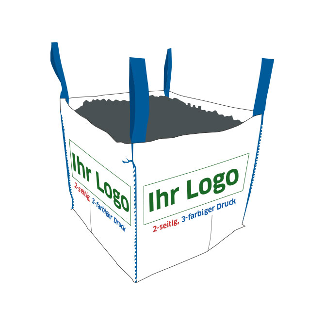 Bigbag GRANIT 70x70x65cm - Druck 2s3f