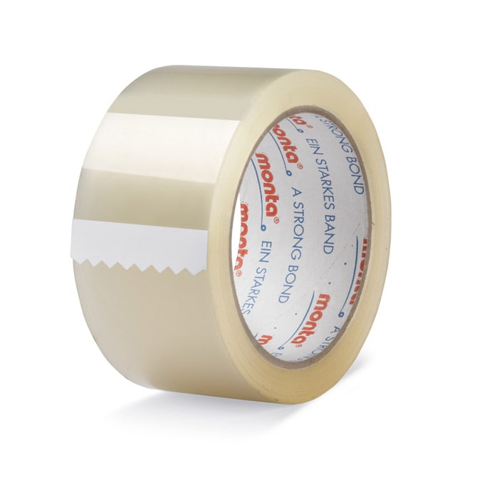 PP-Klebeband 50mm 66lfm transparent Monta 610 PP-Klebeband 50mm 66lfm transparent Monta 610