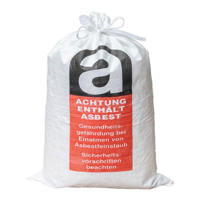 PP-Bändchengewebesack Asbest 70x110cm beschichtet
