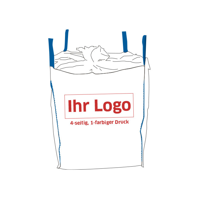 Bigbag UNI U 90x90x110cm - Druck 4s1f