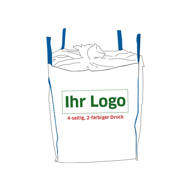 Bigbag UNI U 90x90x110cm - Druck 4s2f