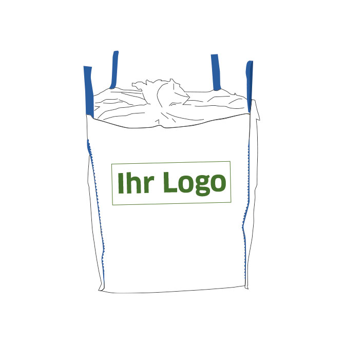 Big Bag UNI U 90x90x110cm mit Druck Big Bag UNI U 90x90x110cm mit Druck