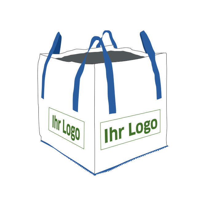 Big Bag Steine 90x90x90cm mit Druck Big Bag Steine 90x90x90cm mit Druck