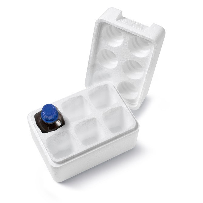 Flaschenverpackungen aus EPS-Styropor Flaschenverpackungen aus EPS-Styropor