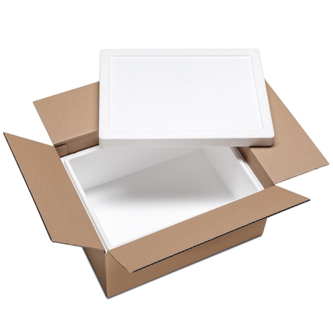 Carton pour boîte d'isolation 16,0L "209", 490x275x240mm