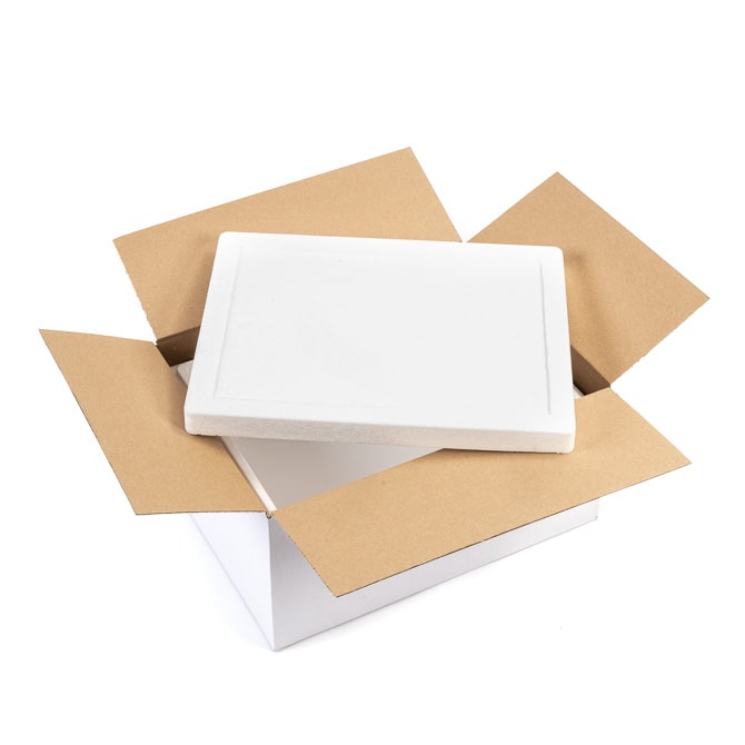 Carton pour boîte isolante 10,5L "205", 389x289x182mm