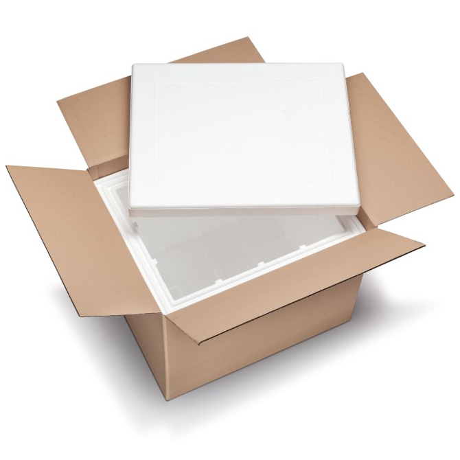 Carton pour boîte isolante 75,0L "275", 605x490x497mm