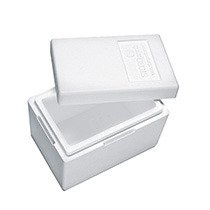 Isolierbox aus rEPS mit Deckel 7,3 l, "211"