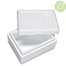 Isolierbox aus EPS mit Deckel 1,5 l, "265"