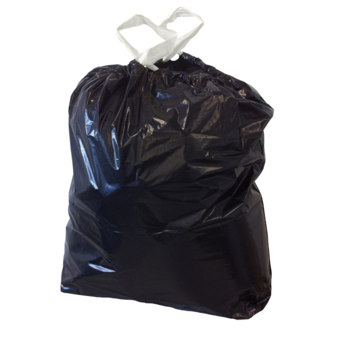PE-Sac poubelle noir 35l