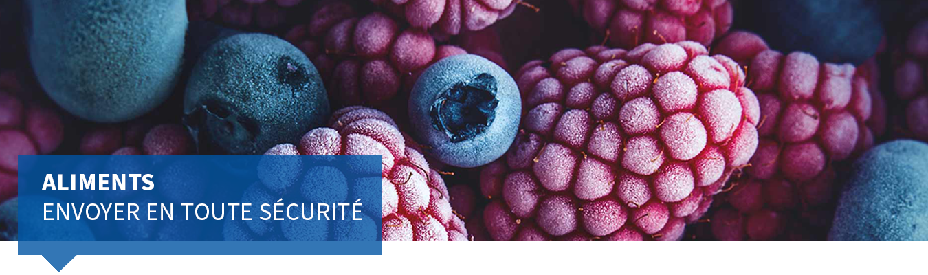 Envoyer des aliments en toute sécurité Envoyer des aliments en toute sécurité