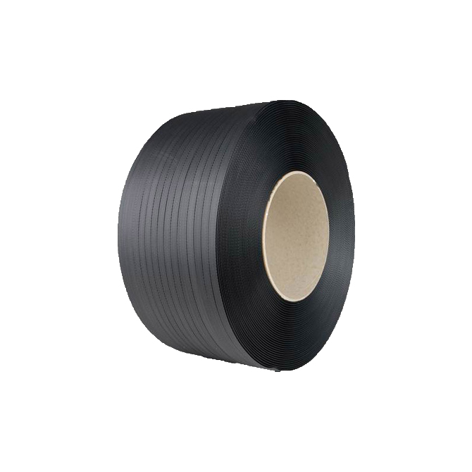 PP-Cerclage 12,0x0,73mm 2200m, noir