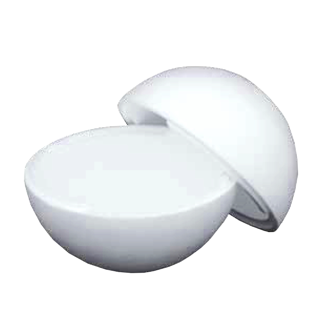 Boules de polystyrène 2 parties 200mm blanc