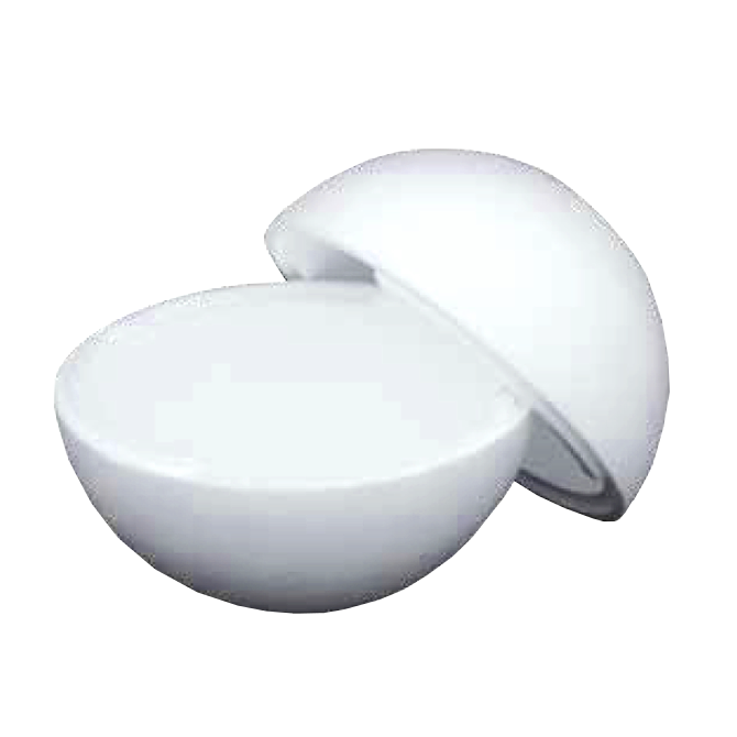 Boules de polystyrène 2 parties 180mm blanc Boules de polystyrène 2 parties 180mm blanc