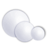 Boules de polystyrène 40mm blanc