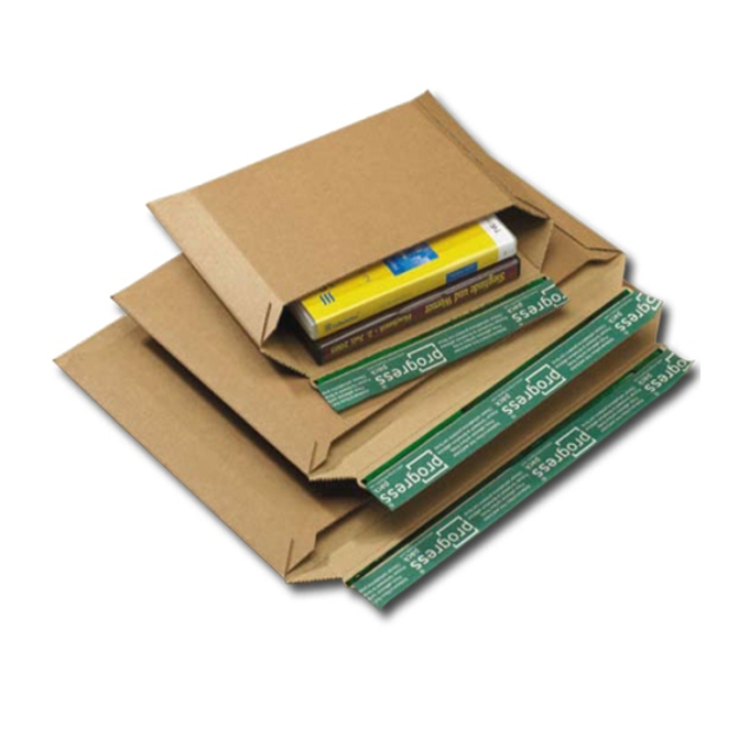 WP-Versandtasche 360x250mm braun